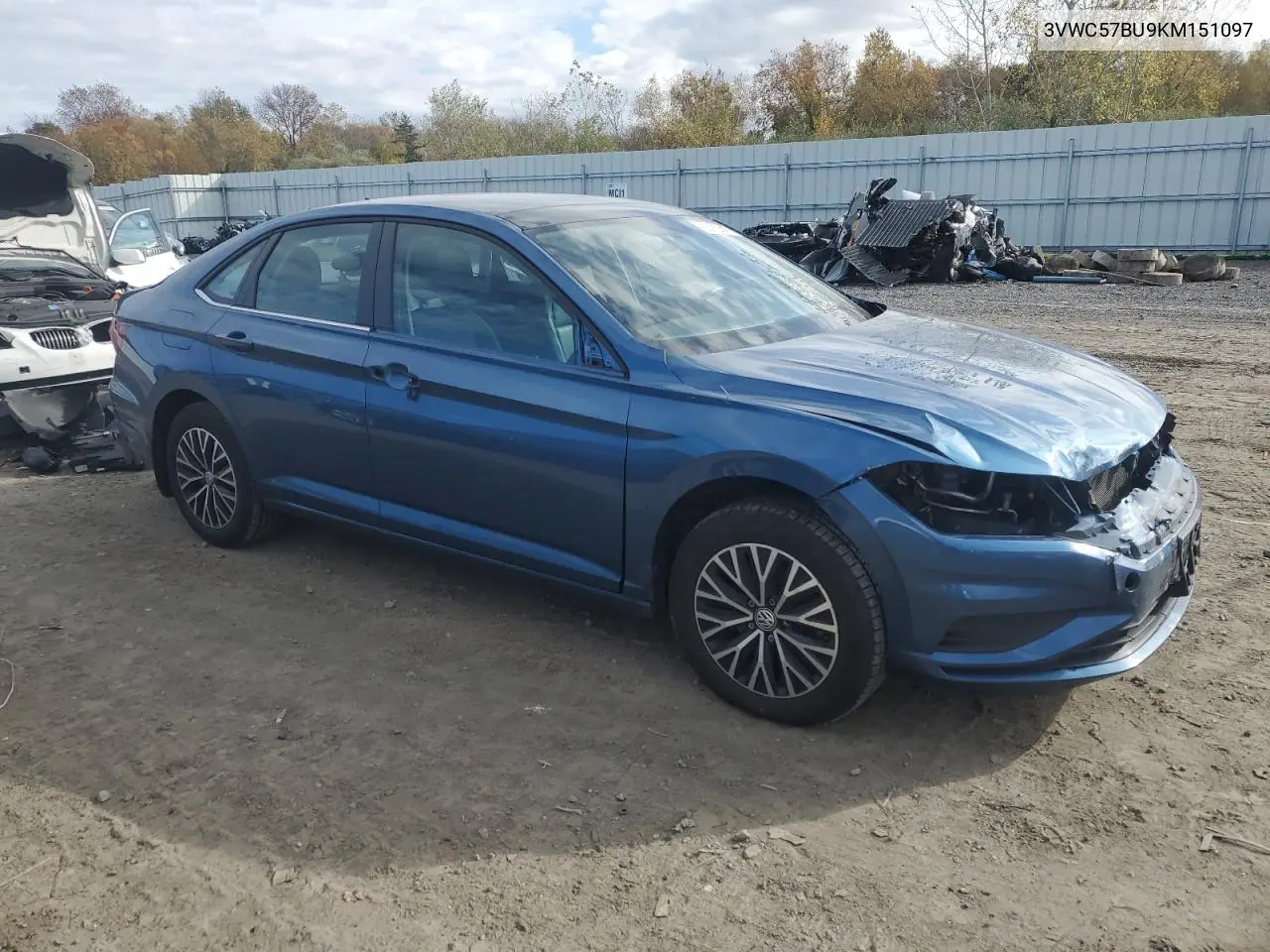 3VWC57BU9KM151097 2019 Volkswagen Jetta S