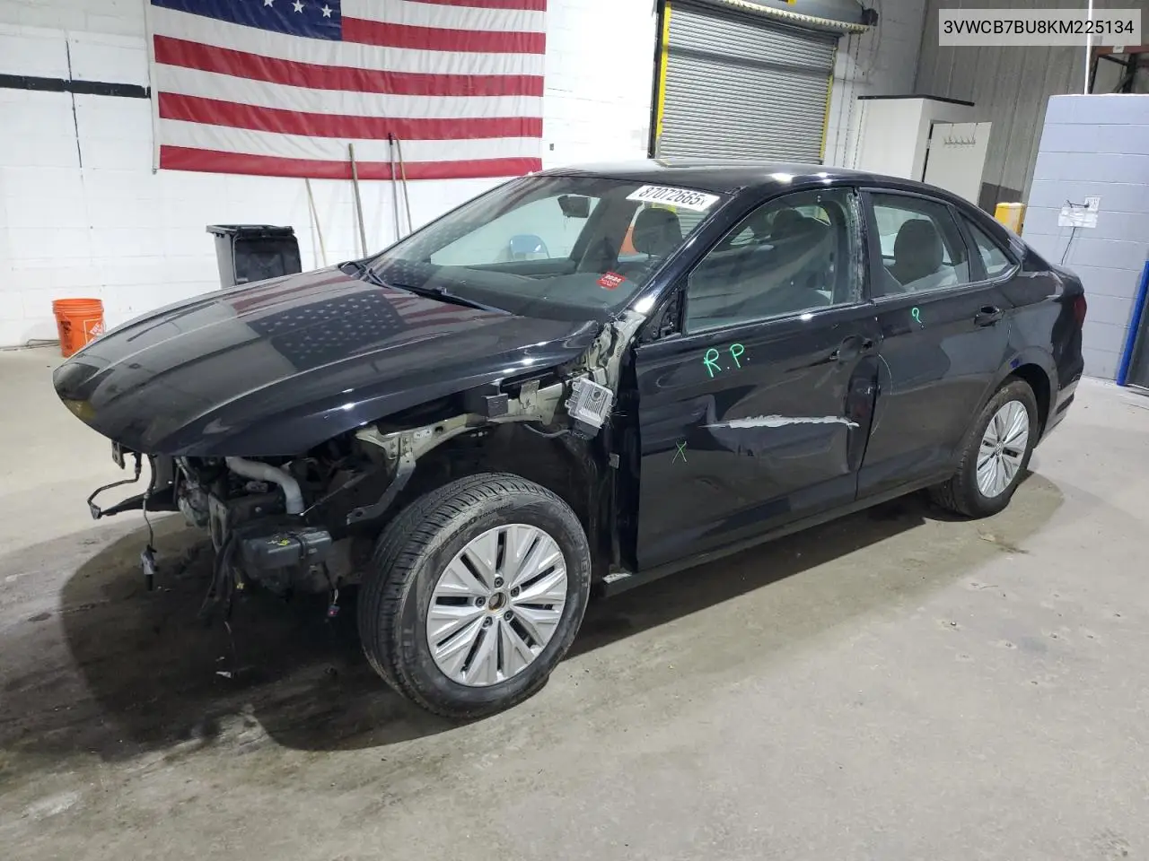 3VWCB7BU8KM225134 2019 Volkswagen Jetta S