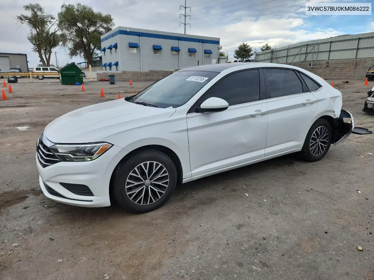 3VWC57BU0KM086222 2019 Volkswagen Jetta S