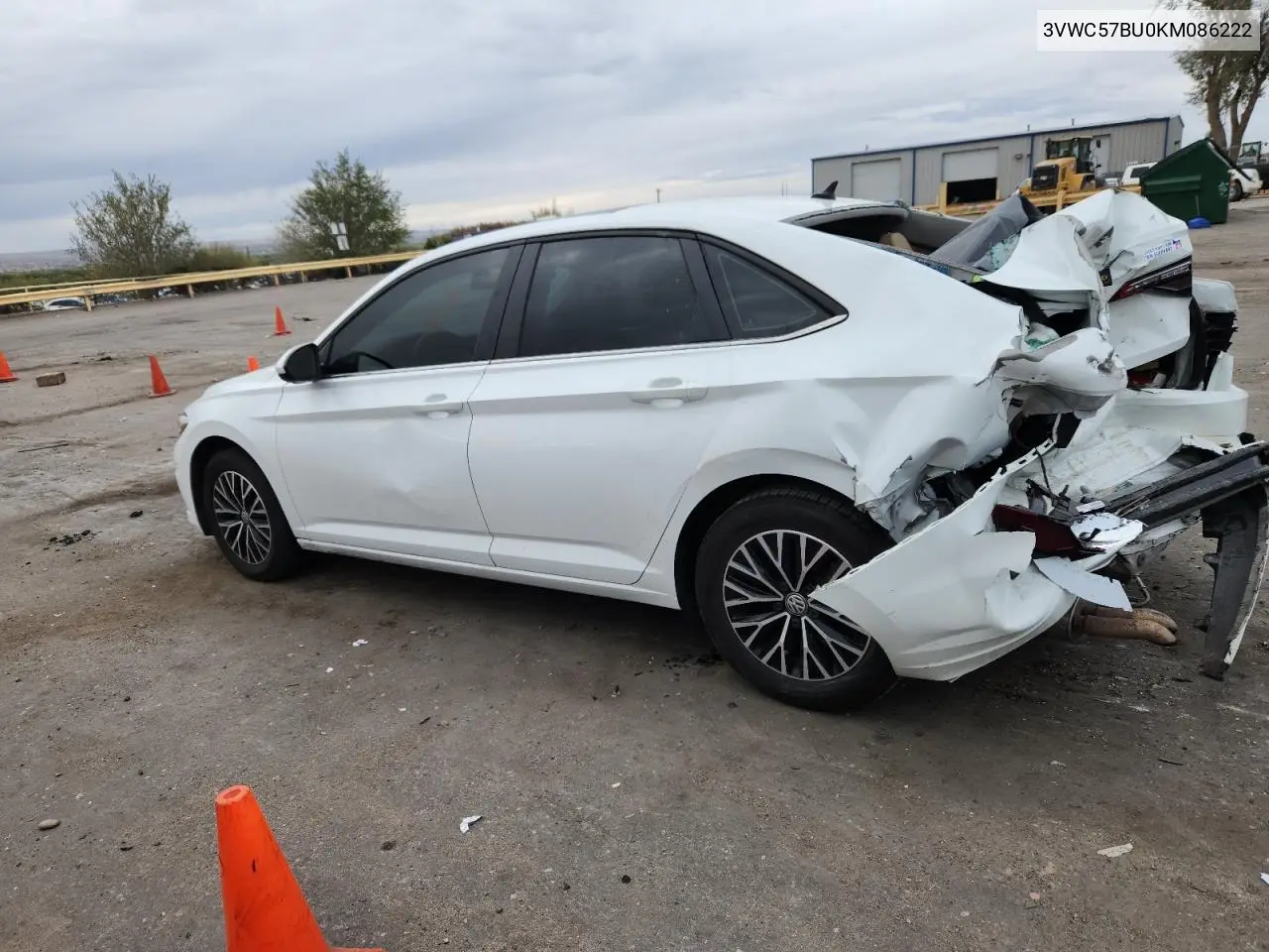 3VWC57BU0KM086222 2019 Volkswagen Jetta S