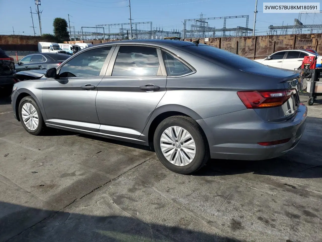 3VWC57BU8KM180591 2019 Volkswagen Jetta S