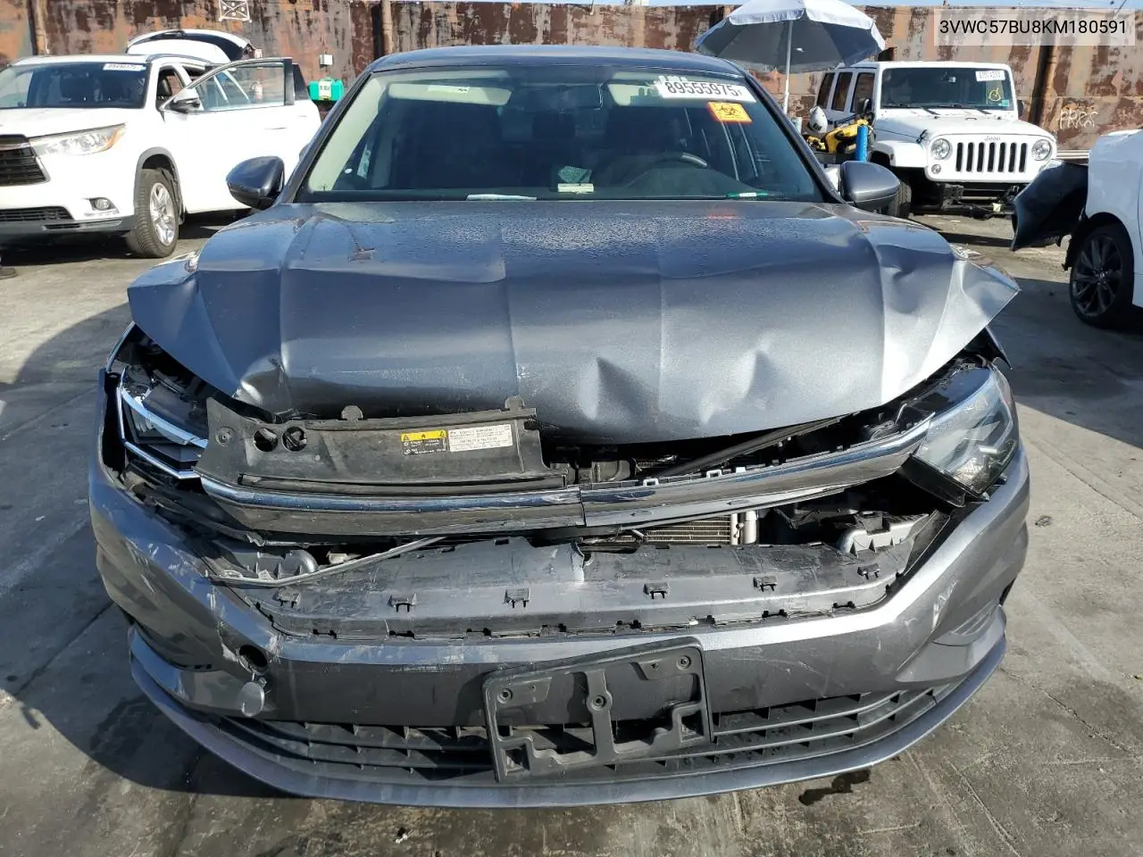 3VWC57BU8KM180591 2019 Volkswagen Jetta S