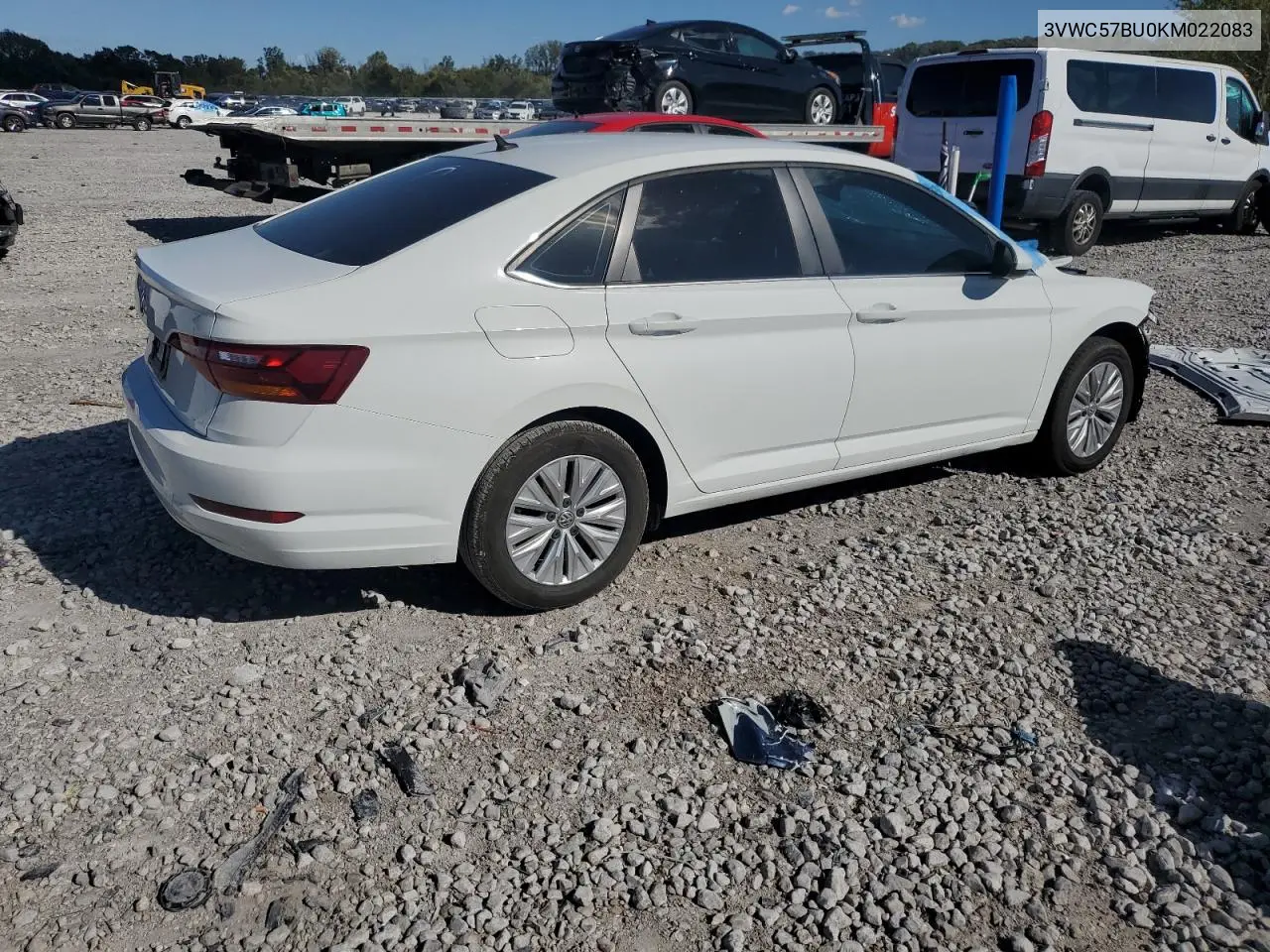 3VWC57BU0KM022083 2019 Volkswagen Jetta S
