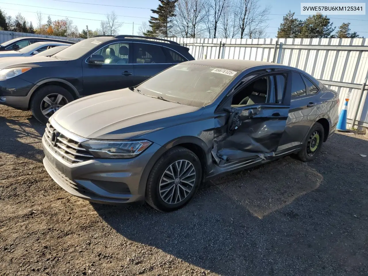 3VWE57BU6KM125341 2019 Volkswagen Jetta Sel