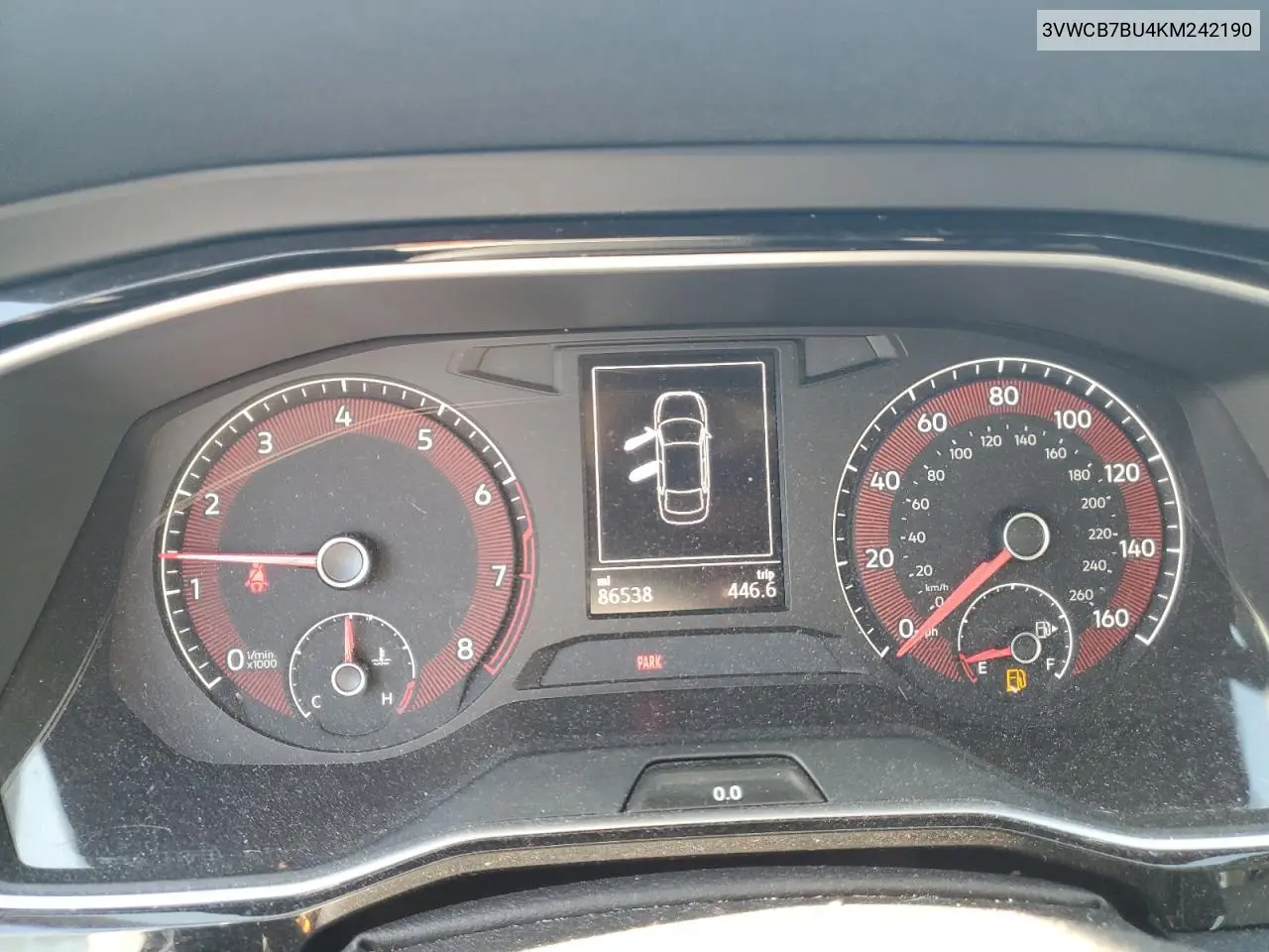 3VWCB7BU4KM242190 2019 Volkswagen Jetta S