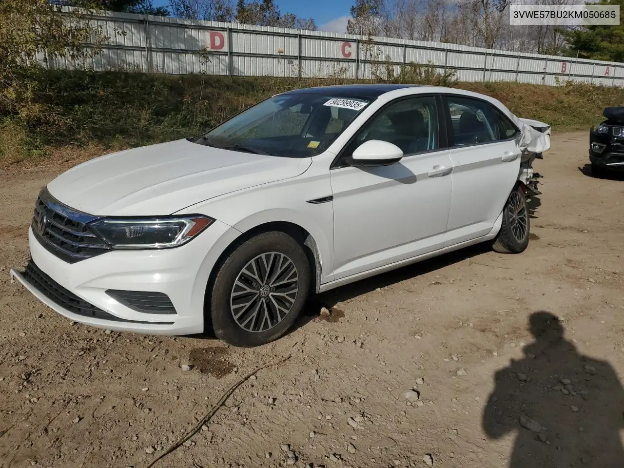 3VWE57BU2KM050685 2019 Volkswagen Jetta Sel