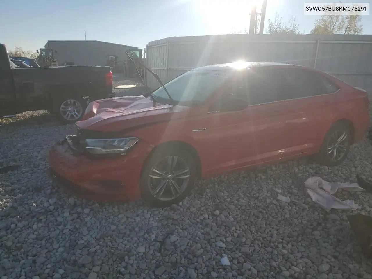 3VWC57BU8KM075291 2019 Volkswagen Jetta S
