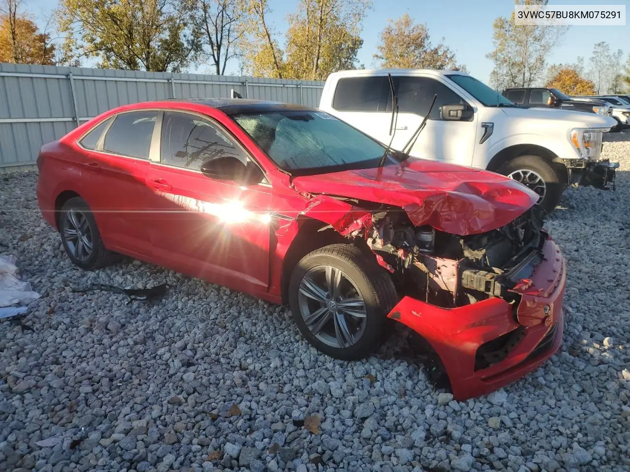 3VWC57BU8KM075291 2019 Volkswagen Jetta S