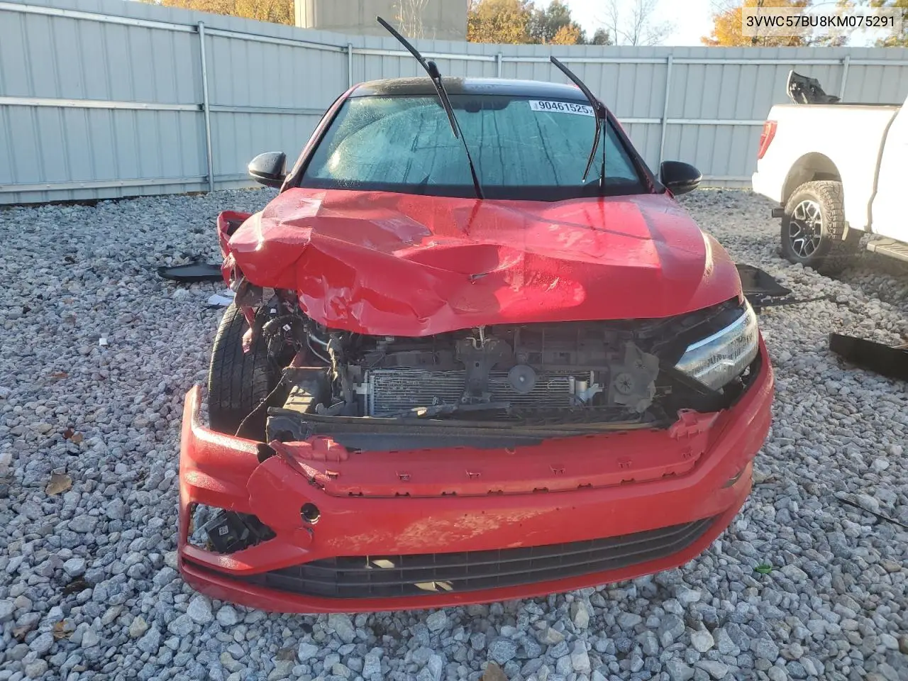 3VWC57BU8KM075291 2019 Volkswagen Jetta S