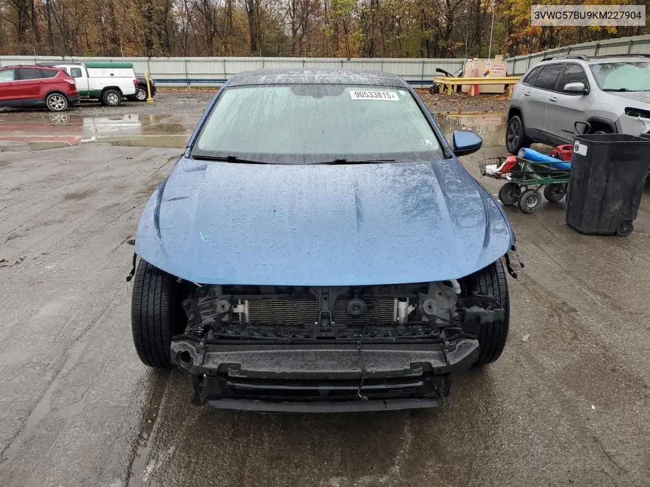 3VWC57BU9KM227904 2019 Volkswagen Jetta S
