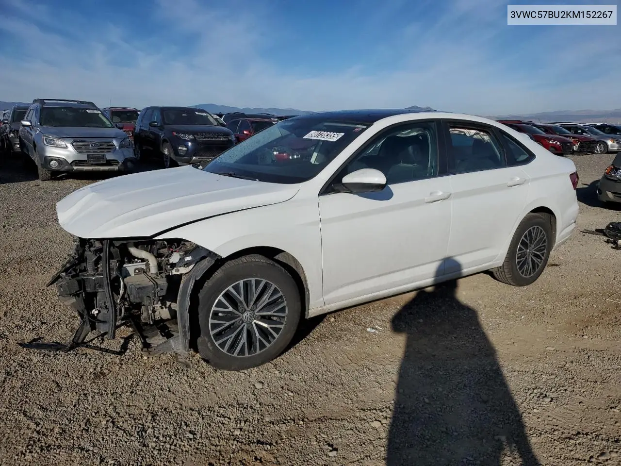 3VWC57BU2KM152267 2019 Volkswagen Jetta S