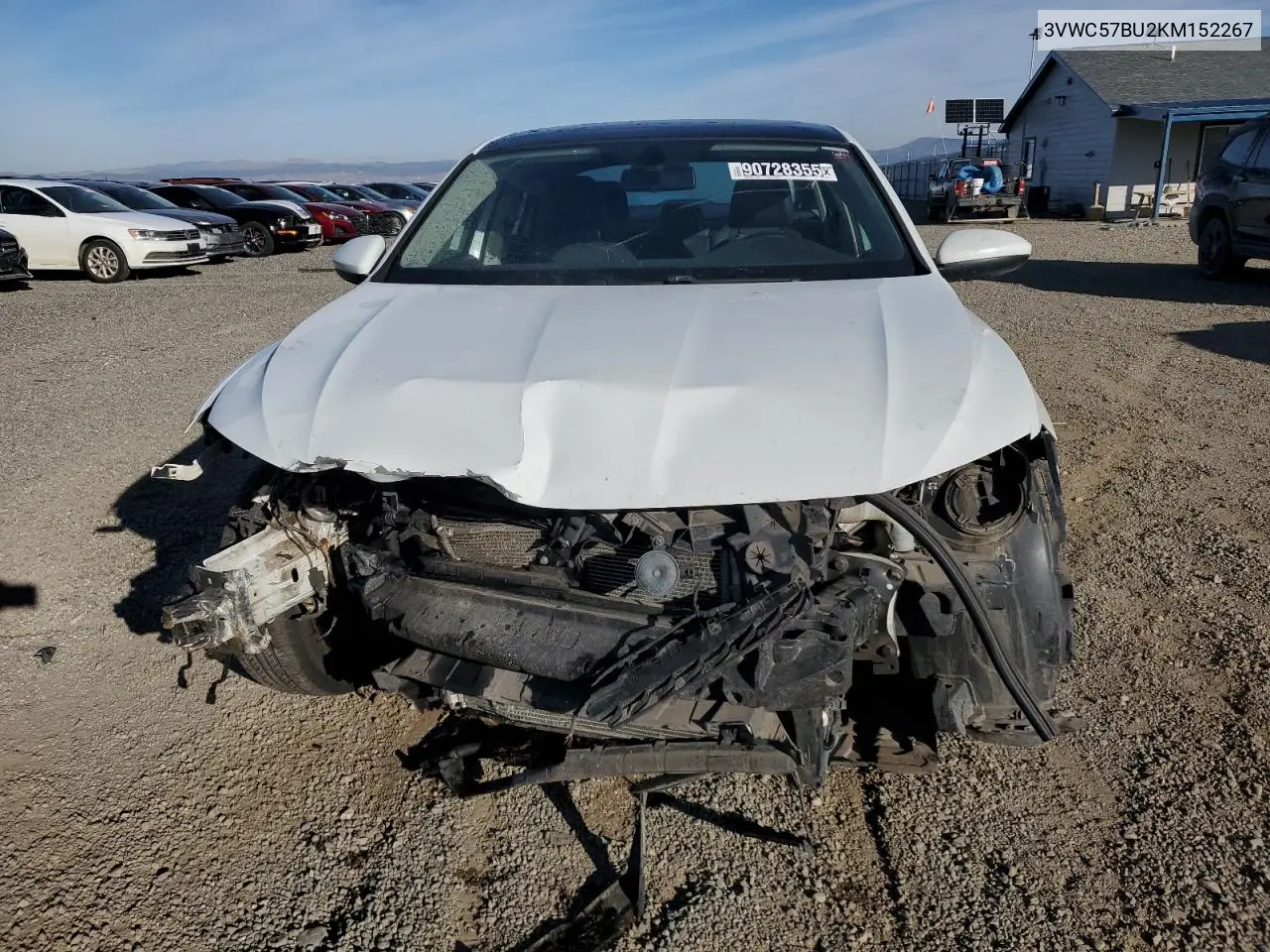 3VWC57BU2KM152267 2019 Volkswagen Jetta S
