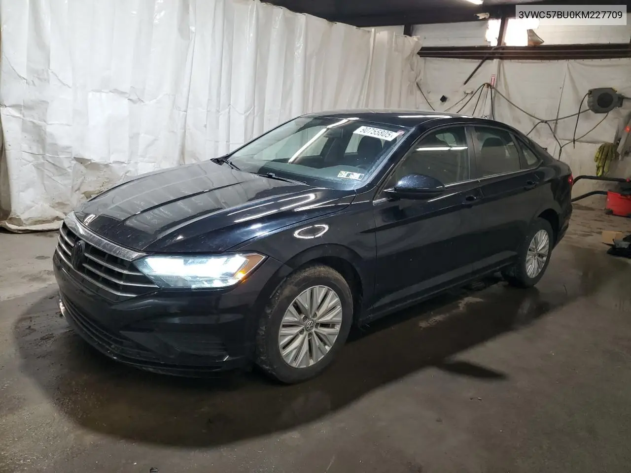 3VWC57BU0KM227709 2019 Volkswagen Jetta S