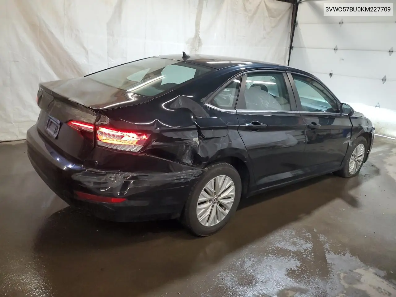 3VWC57BU0KM227709 2019 Volkswagen Jetta S