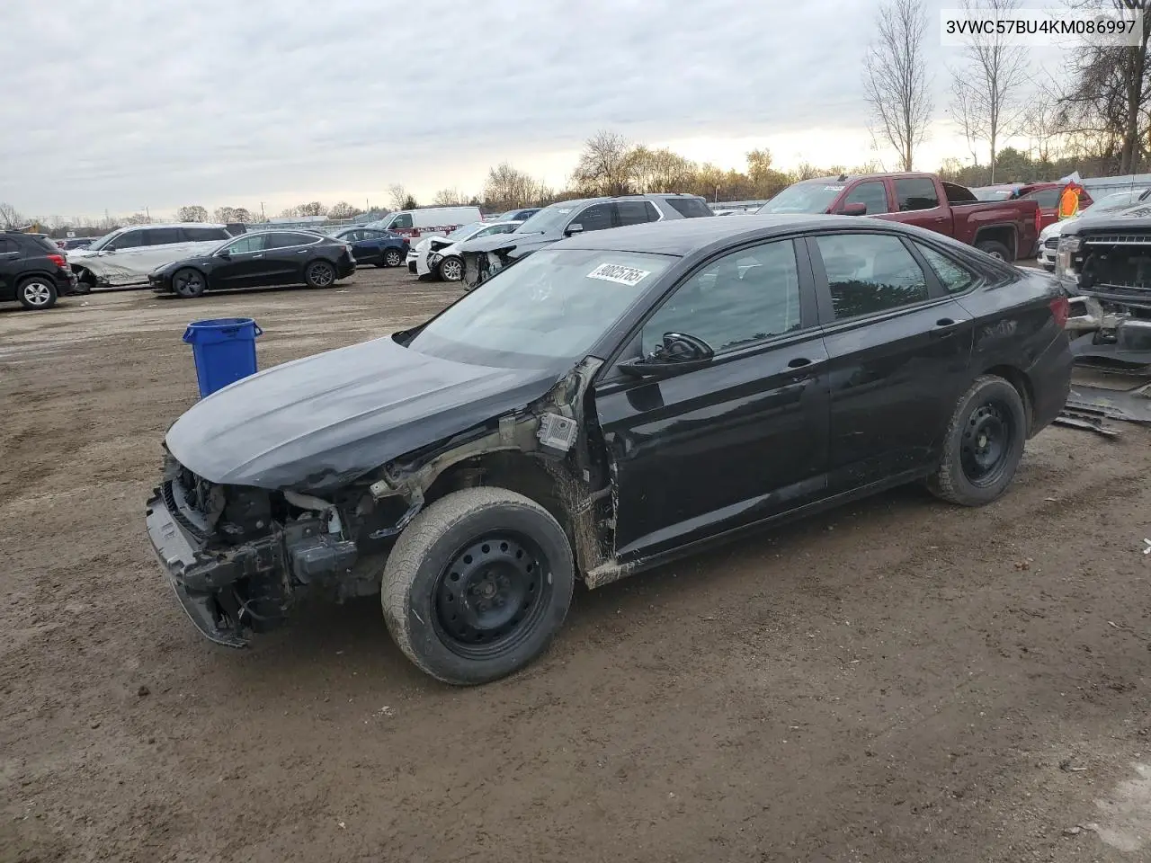 3VWC57BU4KM086997 2019 Volkswagen Jetta S