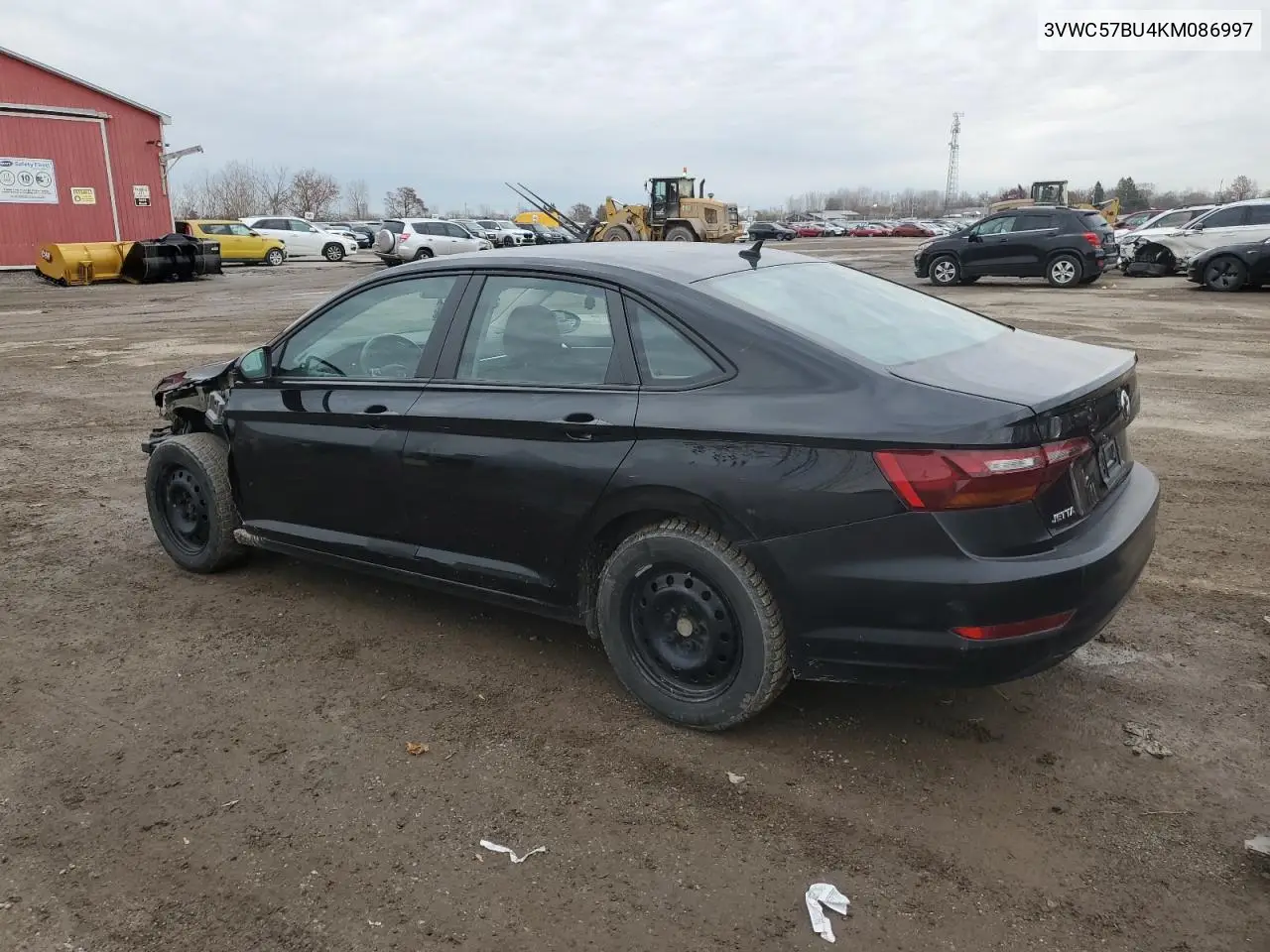 3VWC57BU4KM086997 2019 Volkswagen Jetta S