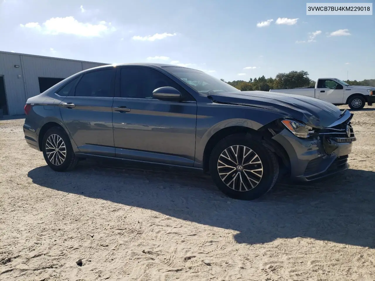 3VWCB7BU4KM229018 2019 Volkswagen Jetta S