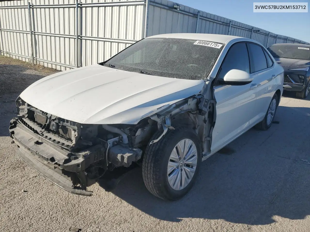 3VWC57BU2KM153712 2019 Volkswagen Jetta S