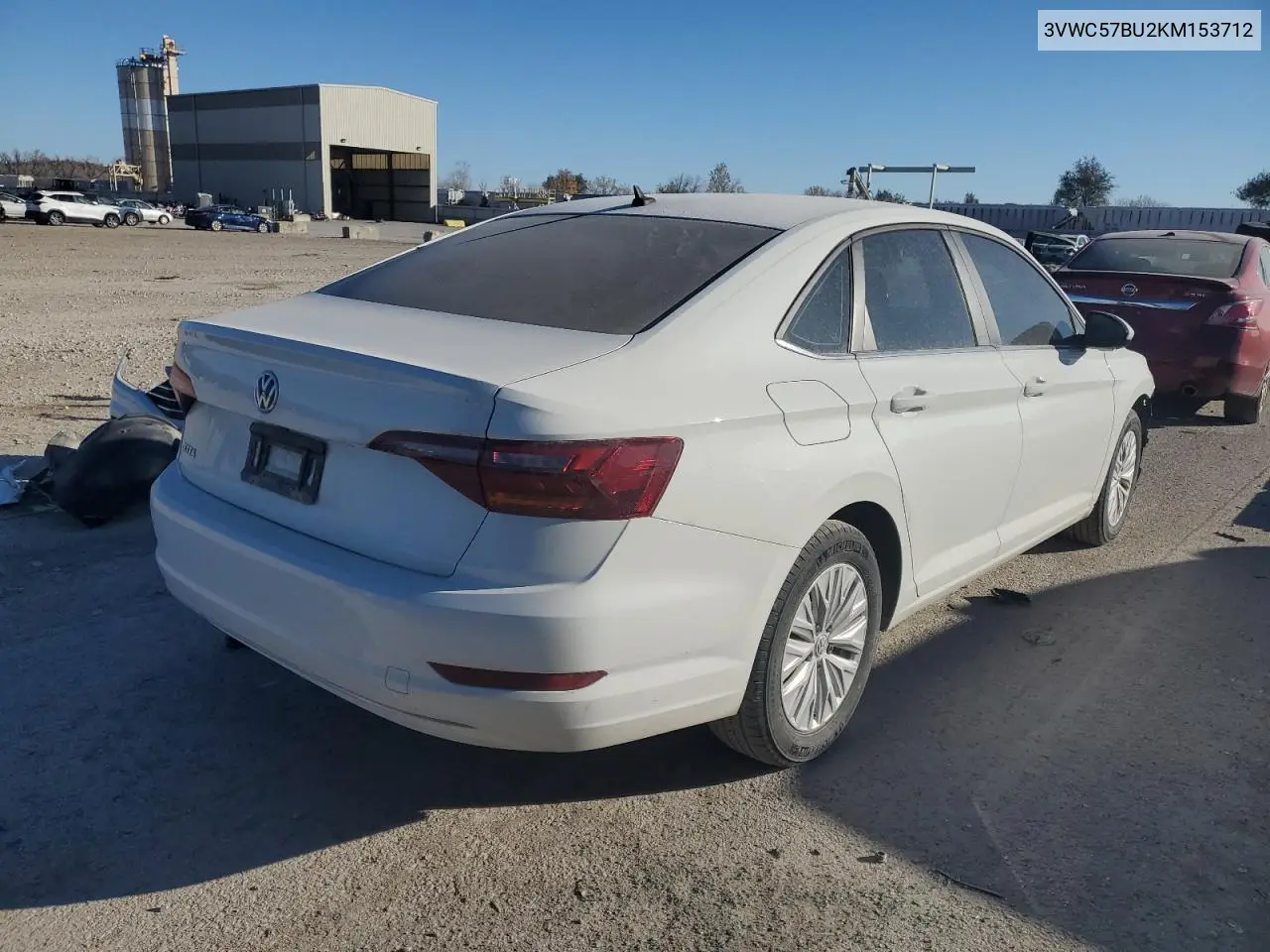 3VWC57BU2KM153712 2019 Volkswagen Jetta S