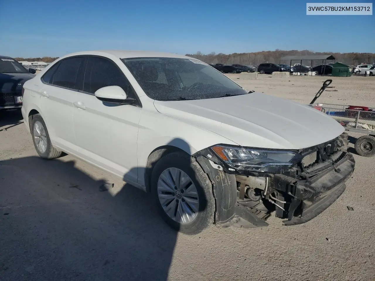 3VWC57BU2KM153712 2019 Volkswagen Jetta S