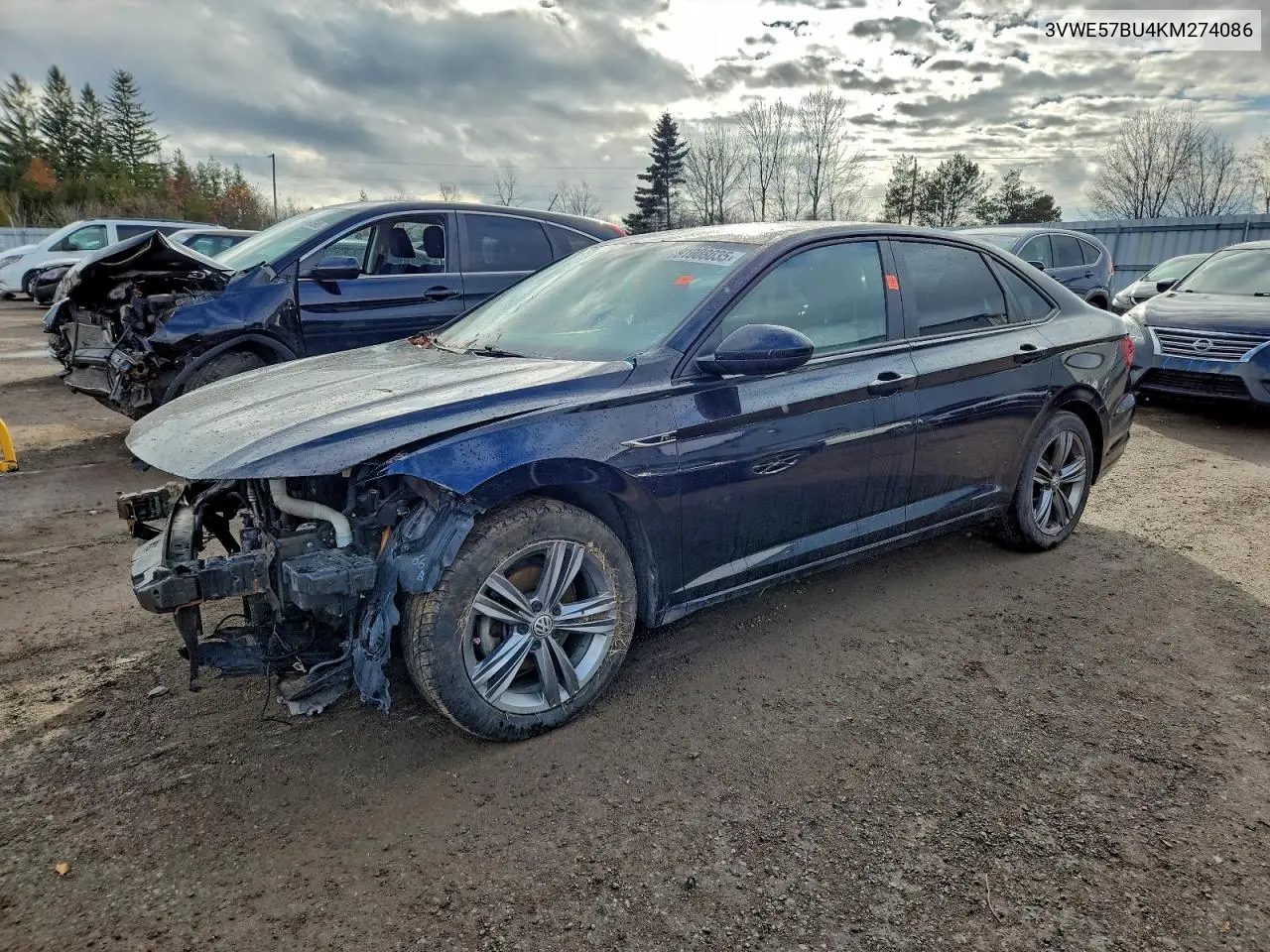 3VWE57BU4KM274086 2019 Volkswagen Jetta Sel