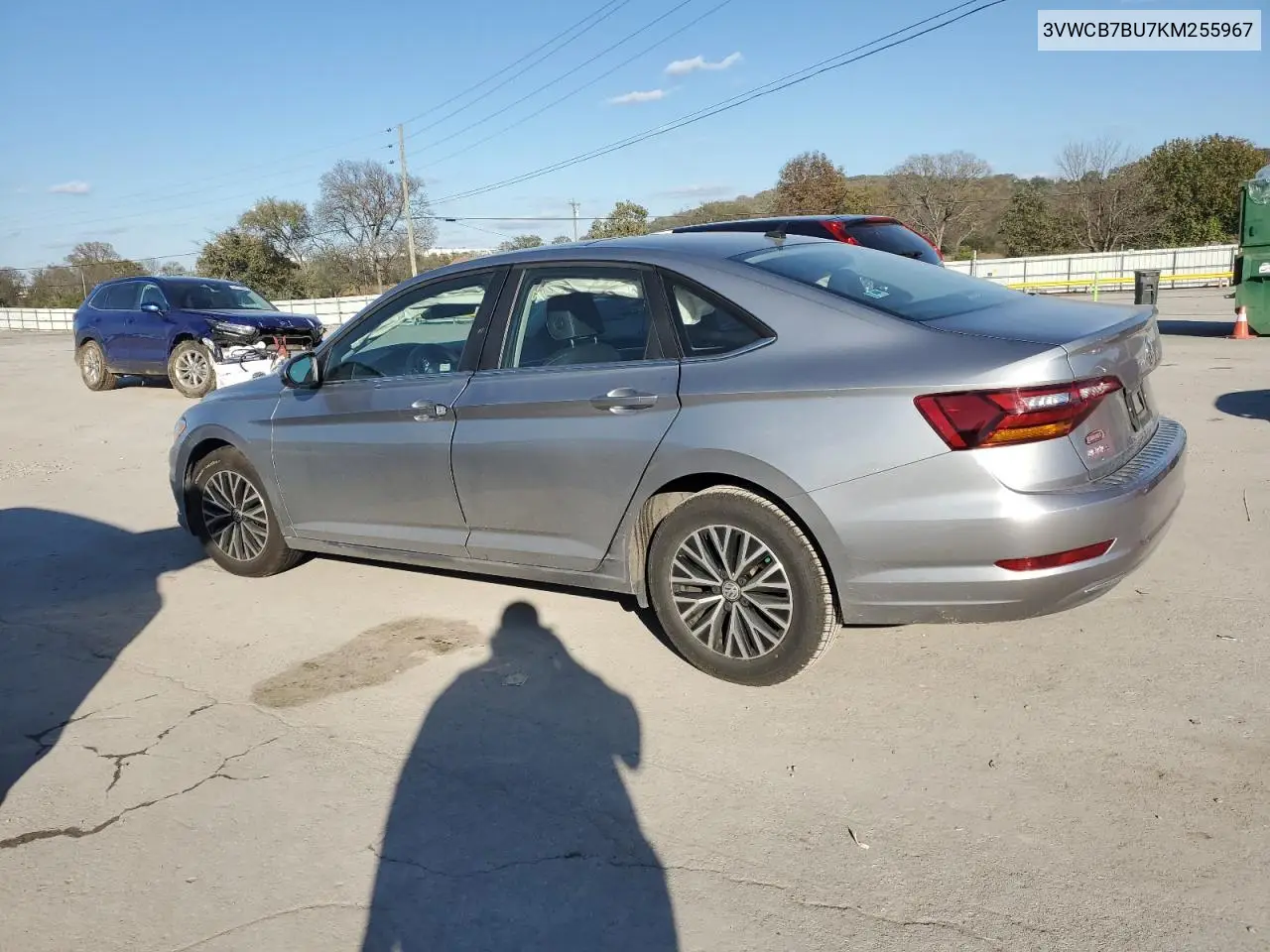 3VWCB7BU7KM255967 2019 Volkswagen Jetta S