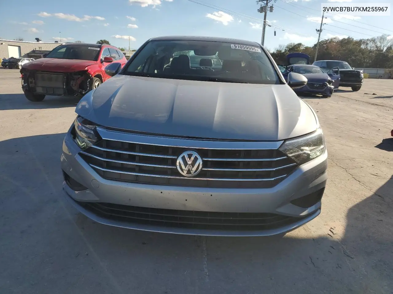 3VWCB7BU7KM255967 2019 Volkswagen Jetta S