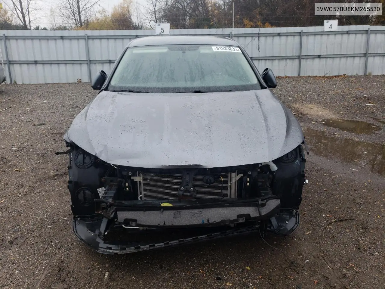 3VWC57BU8KM265530 2019 Volkswagen Jetta S