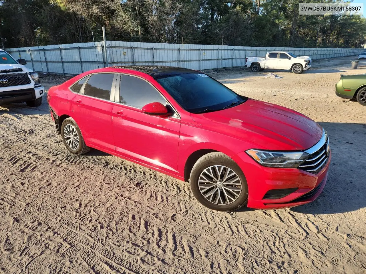3VWCB7BU6KM158307 2019 Volkswagen Jetta S