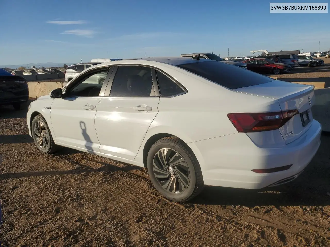3VWGB7BUXKM168890 2019 Volkswagen Jetta Sel Premium