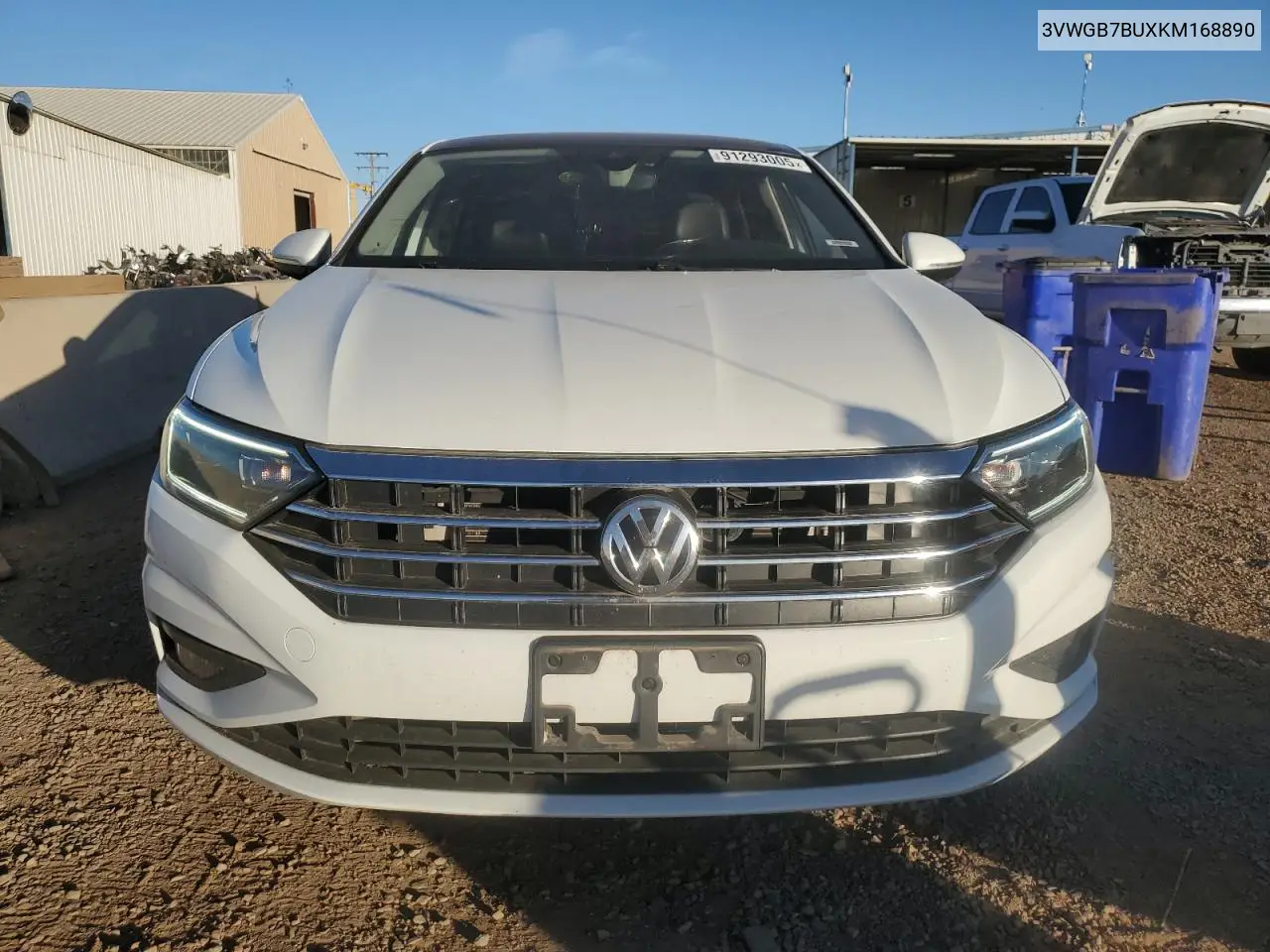 3VWGB7BUXKM168890 2019 Volkswagen Jetta Sel Premium
