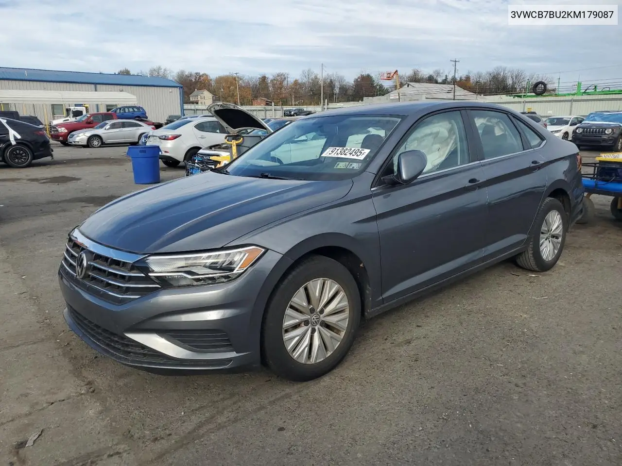 3VWCB7BU2KM179087 2019 Volkswagen Jetta S