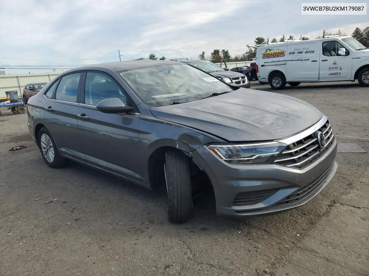 3VWCB7BU2KM179087 2019 Volkswagen Jetta S