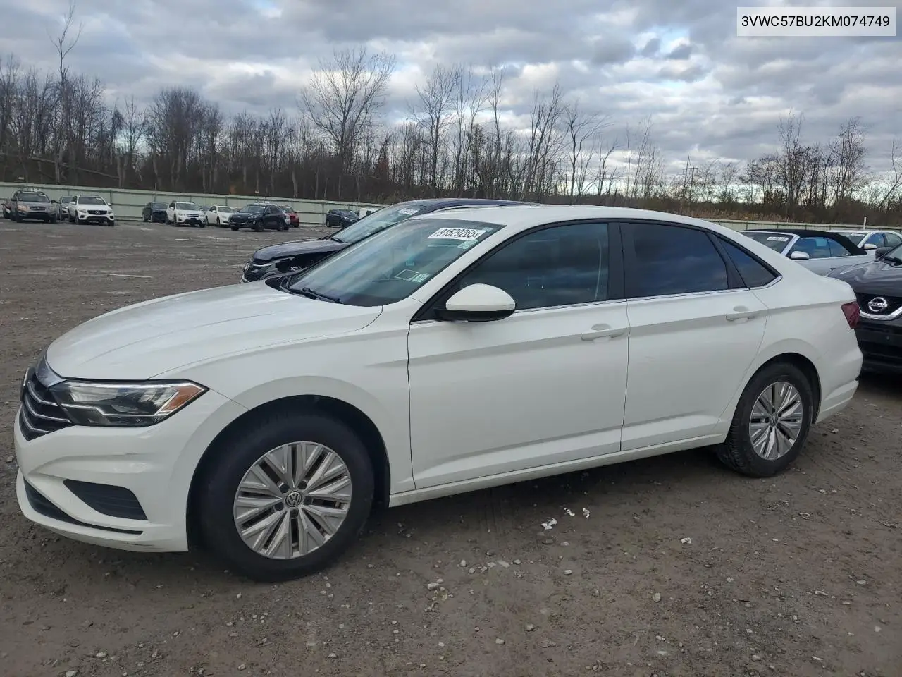 3VWC57BU2KM074749 2019 Volkswagen Jetta S