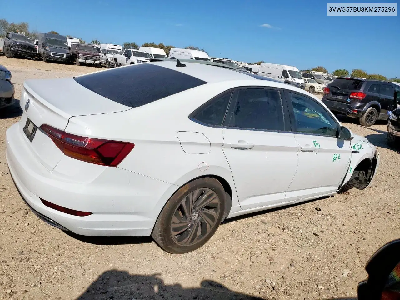 3VWG57BU8KM275296 2019 Volkswagen Jetta Sel Premium