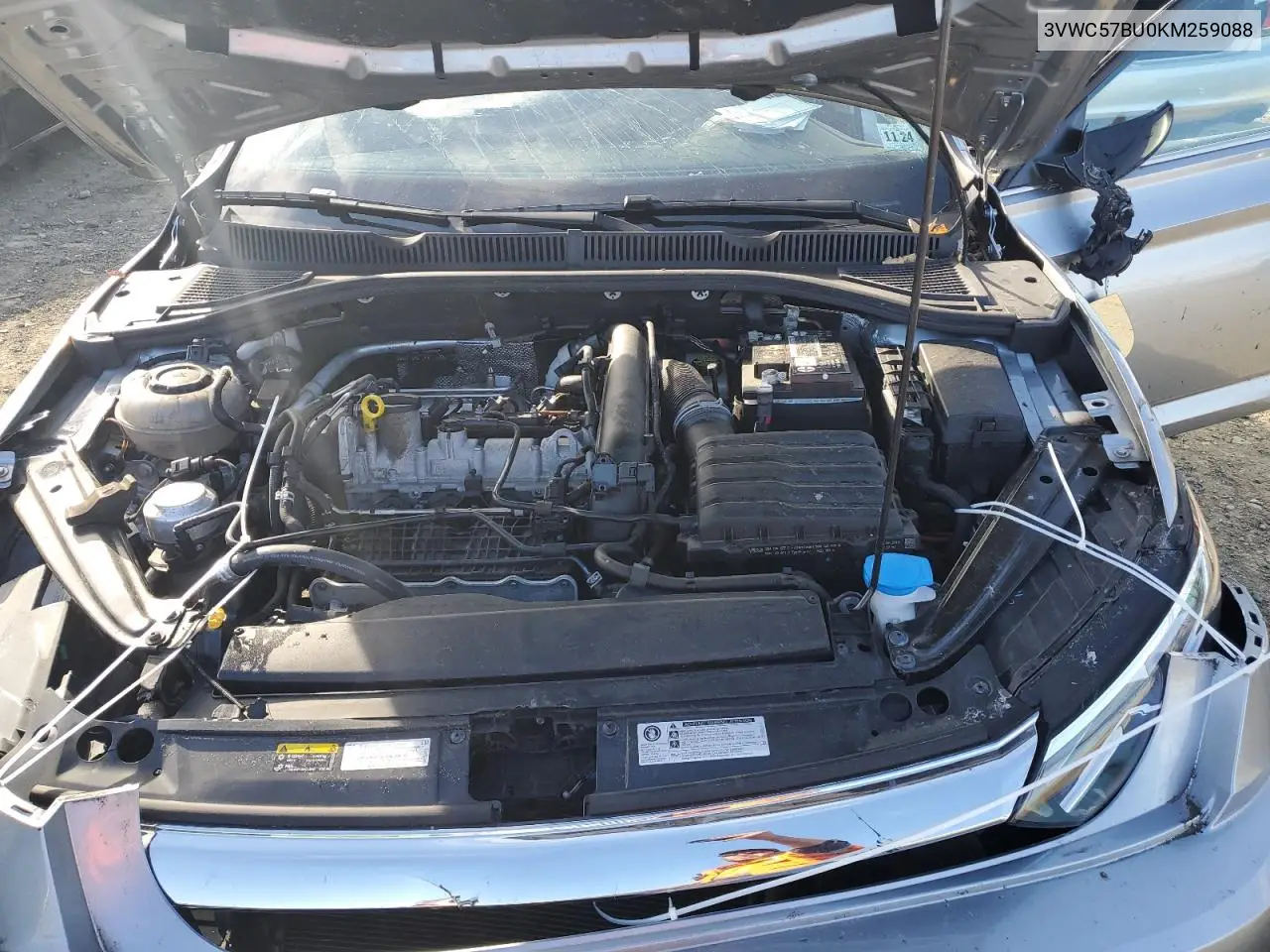3VWC57BU0KM259088 2019 Volkswagen Jetta S