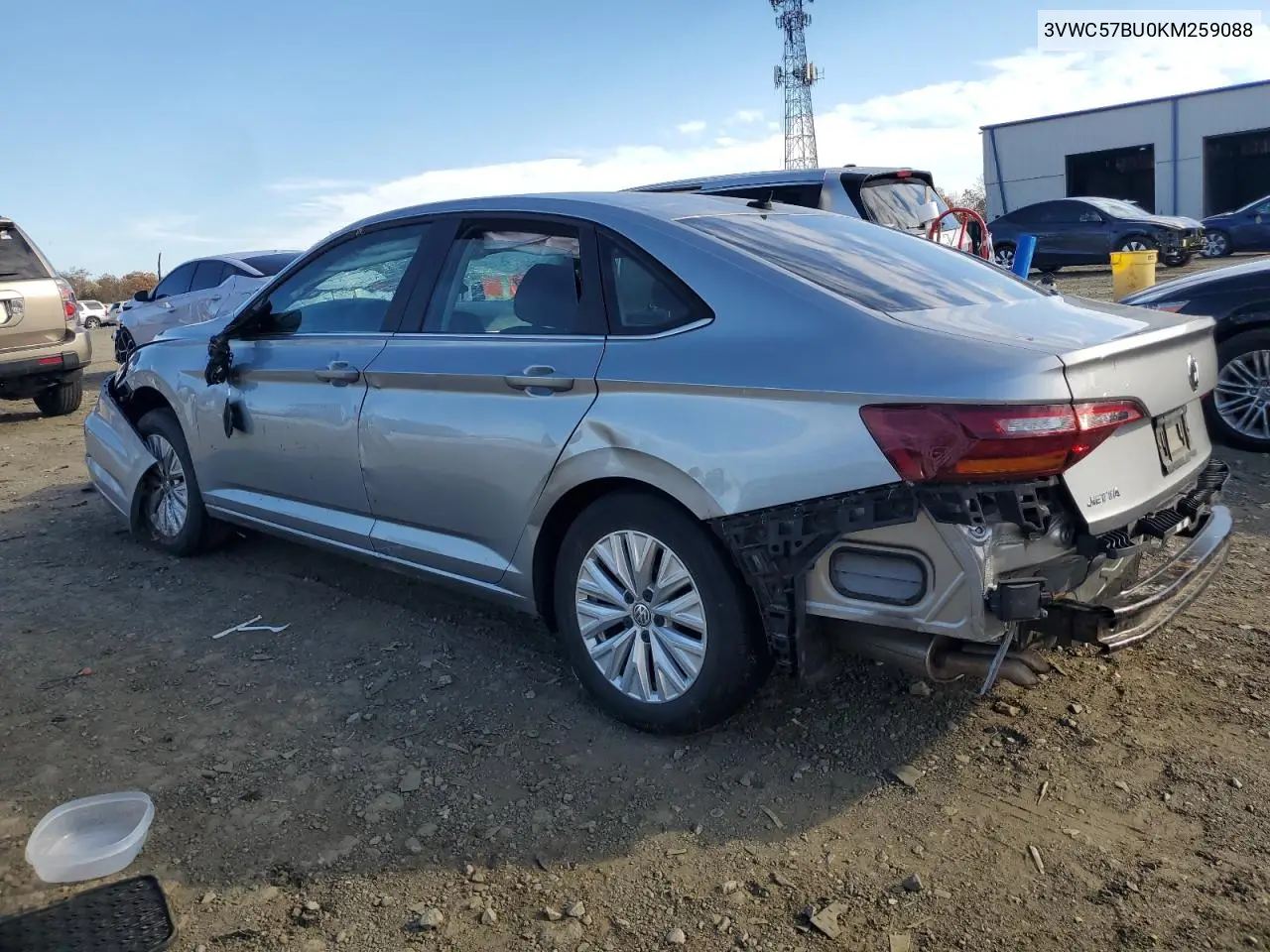 3VWC57BU0KM259088 2019 Volkswagen Jetta S