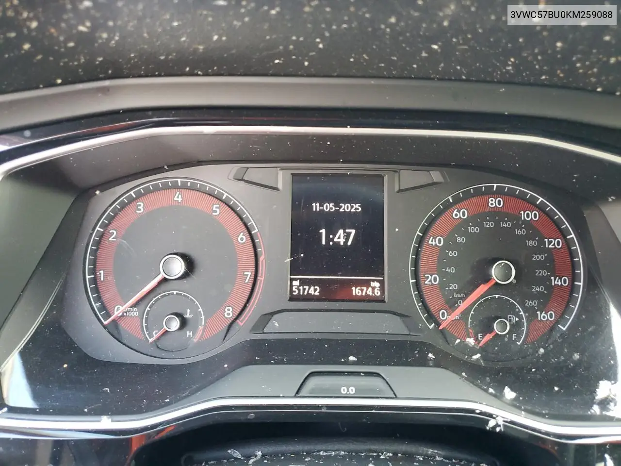 3VWC57BU0KM259088 2019 Volkswagen Jetta S