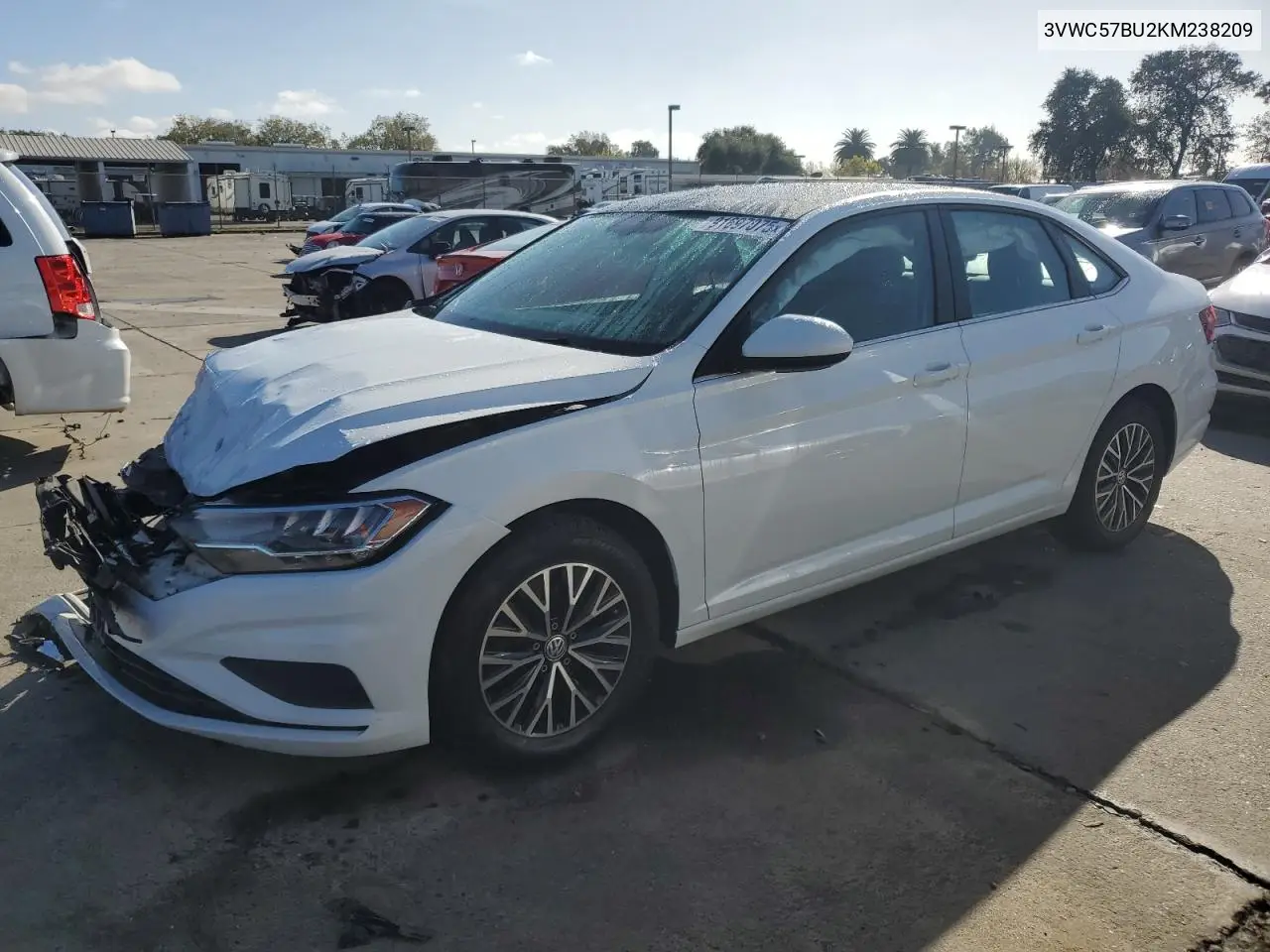 3VWC57BU2KM238209 2019 Volkswagen Jetta S