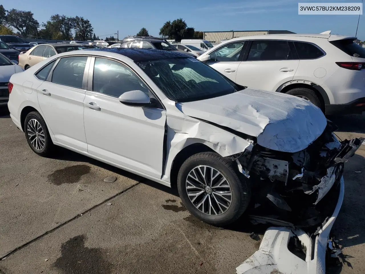 3VWC57BU2KM238209 2019 Volkswagen Jetta S