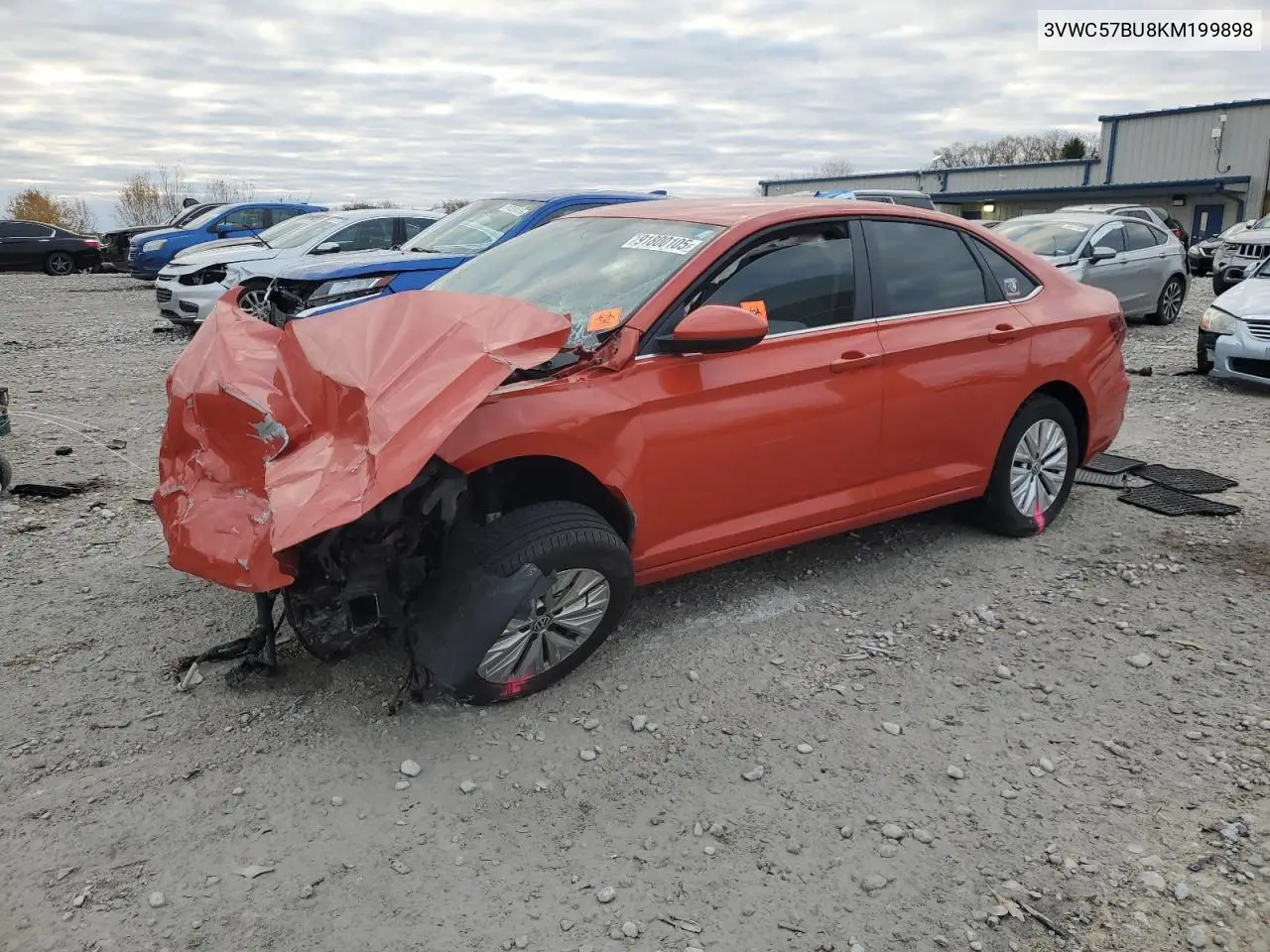 3VWC57BU8KM199898 2019 Volkswagen Jetta S