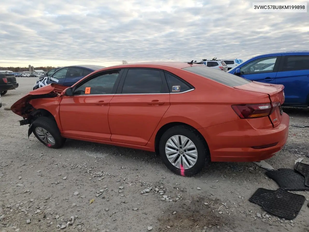 3VWC57BU8KM199898 2019 Volkswagen Jetta S