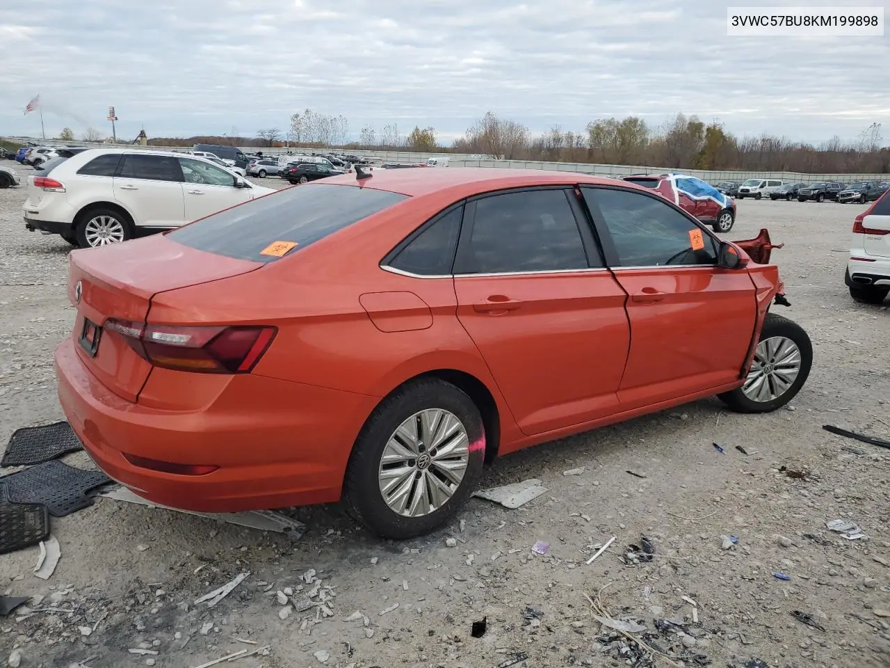 3VWC57BU8KM199898 2019 Volkswagen Jetta S