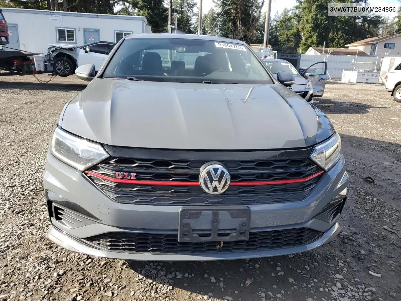 3VW6T7BU0KM234856 2019 Volkswagen Jetta Gli