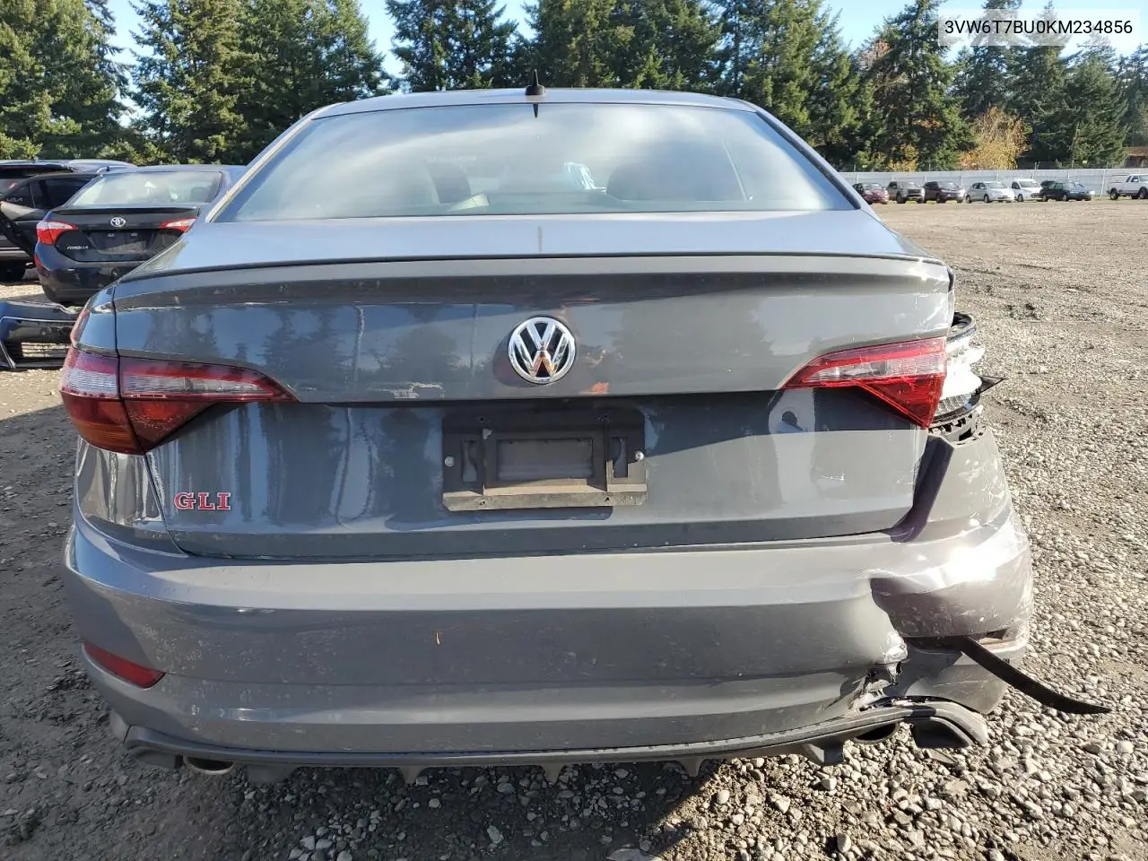 3VW6T7BU0KM234856 2019 Volkswagen Jetta Gli