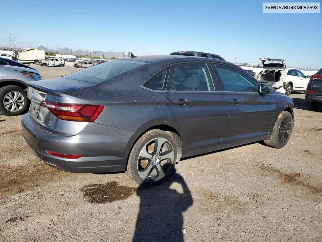 3VWC57BU4KM082593 2019 Volkswagen Jetta S