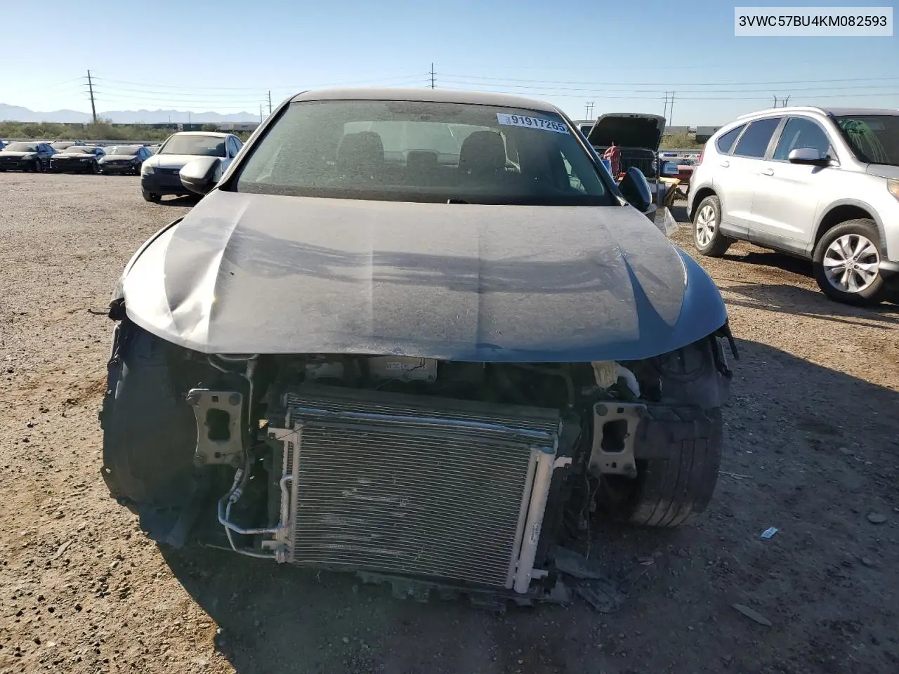 3VWC57BU4KM082593 2019 Volkswagen Jetta S