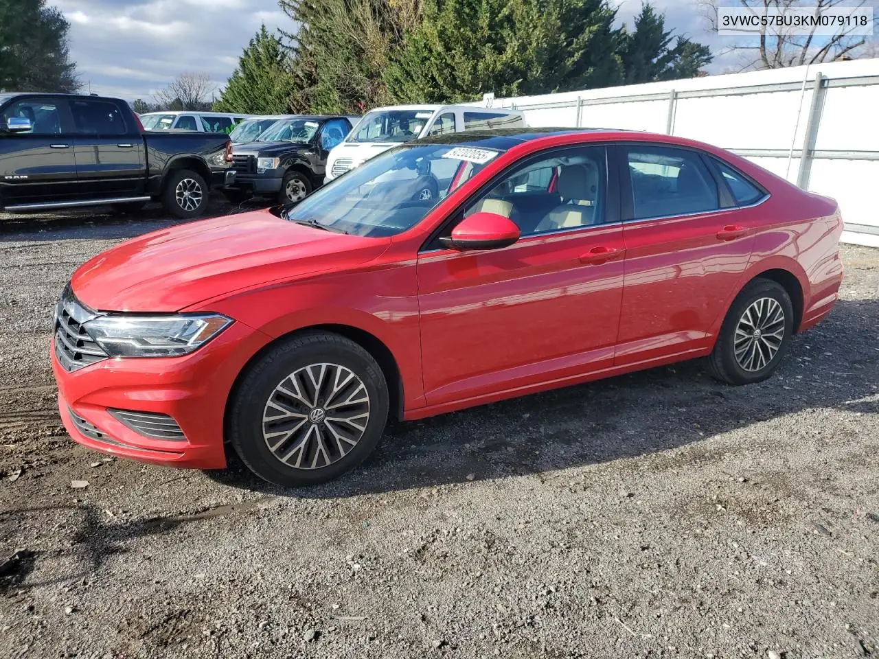 3VWC57BU3KM079118 2019 Volkswagen Jetta S