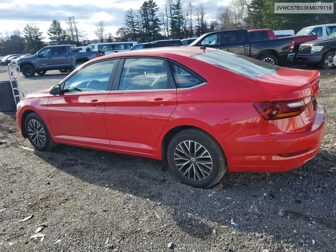 3VWC57BU3KM079118 2019 Volkswagen Jetta S