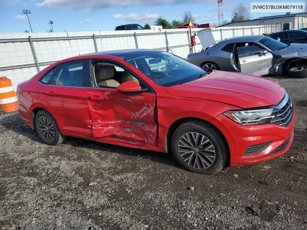 3VWC57BU3KM079118 2019 Volkswagen Jetta S